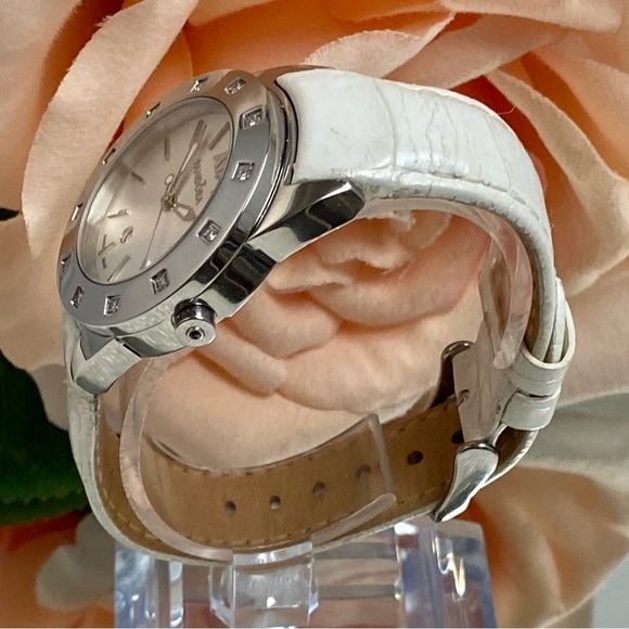 Pandora Imagine Grand Diamond Accented Bezel Stainless Steel Watch Swiss Made - Picture 7 of 16